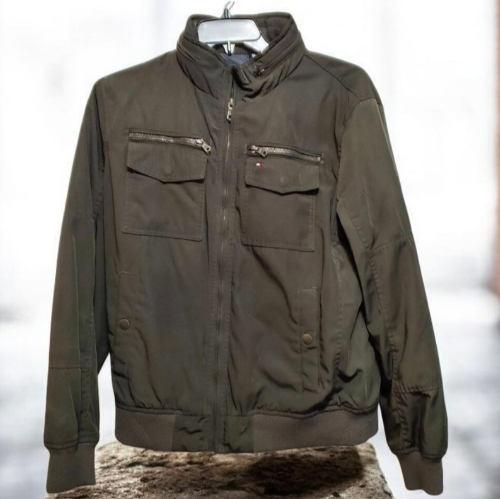 Men's Tommy Hilfiger Performance Bomber Jacket Size M
